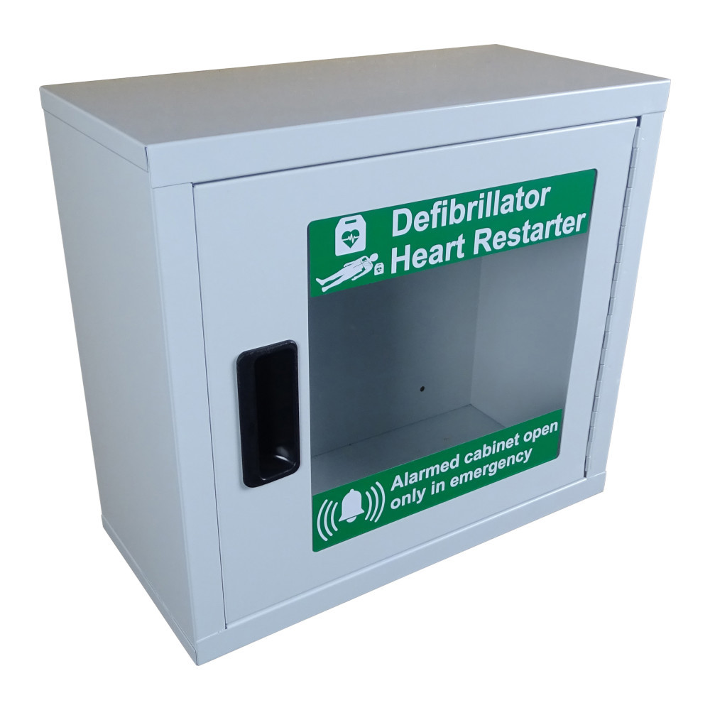 Product Image 1 - UNIVERSAL AED DEFIBRILLATOR CABINET WITH ALARM