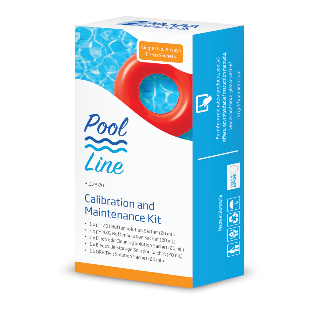 Product Image 1 - HANNA POOL LINE CALIBRATION AND MAINTENANCE KIT