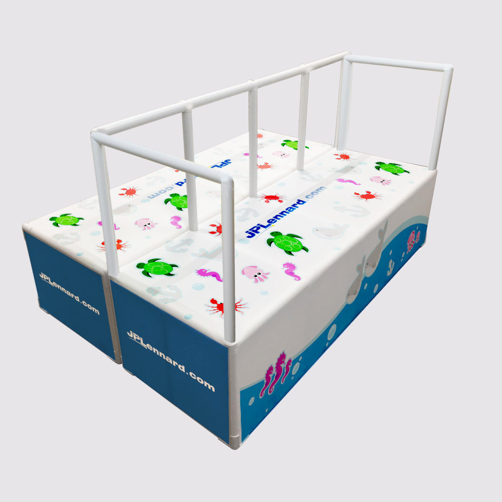 Product Image 1 - JPL DOUBLE POOL PLATFORM WITH RAIL (LARGE)