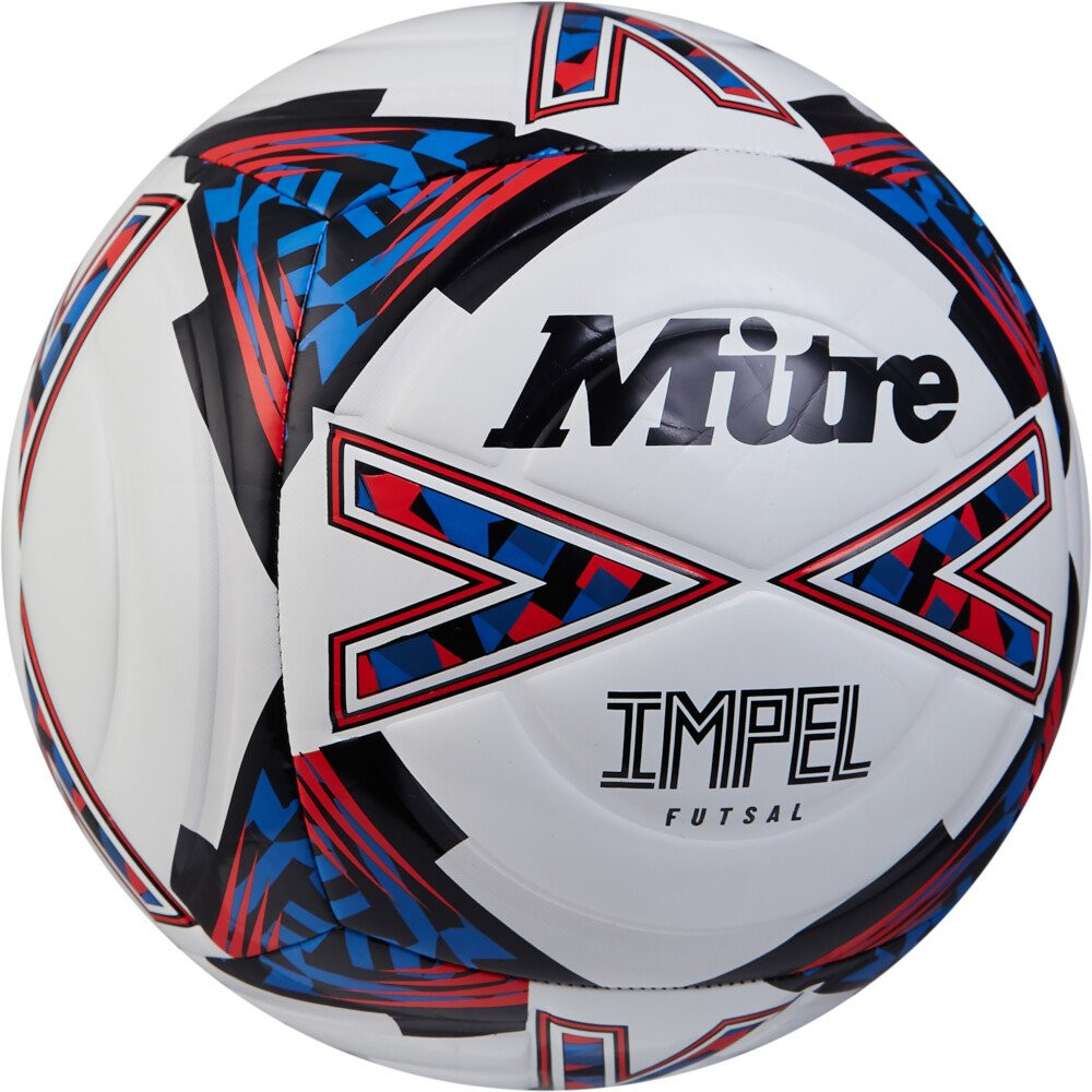 Product Image 1 - MITRE IMPEL FUTSAL TRAINING BALL - WHITE (Size 4)
