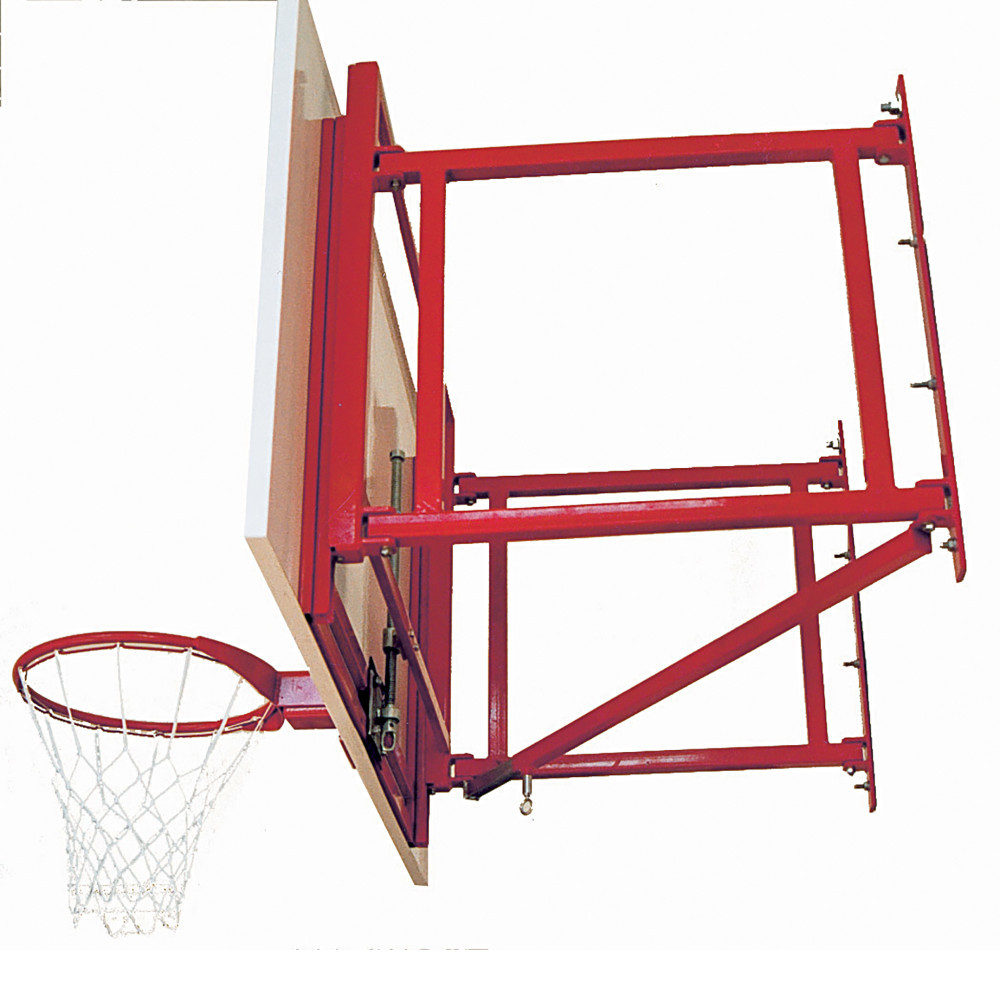 Product Image 1 - SURE SHOT HEAVY DUTY FOLDING WALL MOUNT BASKETBALL HOOP SYSTEM