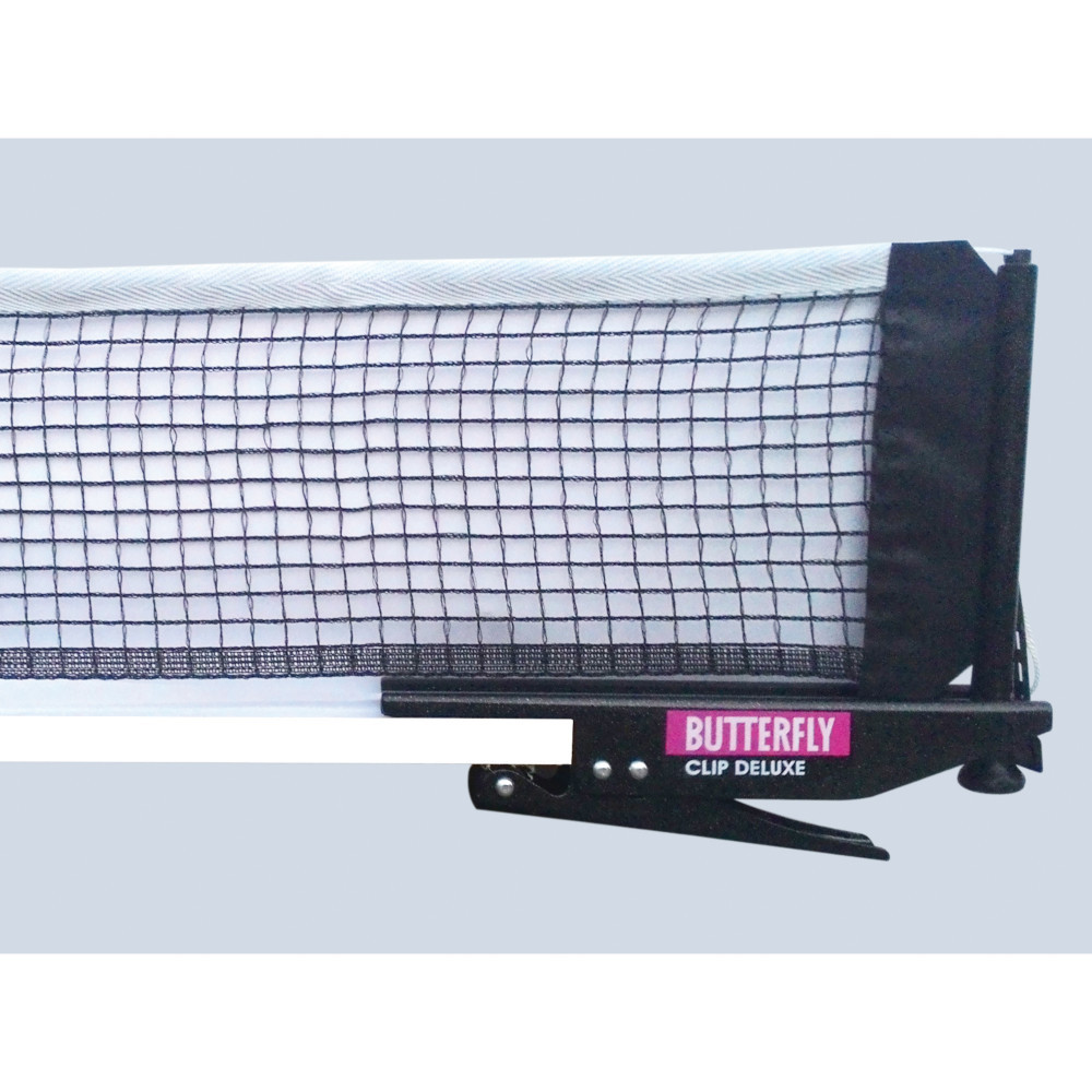 Product Image 1 - BUTTERFLY CLIP DELUXE TABLE TENNIS NET & POST SET