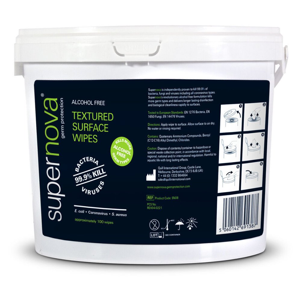 Product Image 2 - SUPERNOVA ALCOHOL-FREE TEXTURED SURFACE WIPES