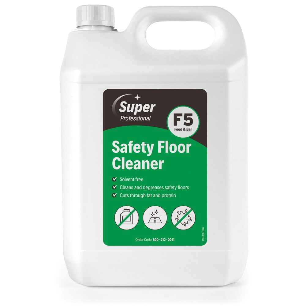 Product Image 1 - MIRIUS SUPER PROFESSIONAL F5 SAFETY FLOOR CLEANER (5L)