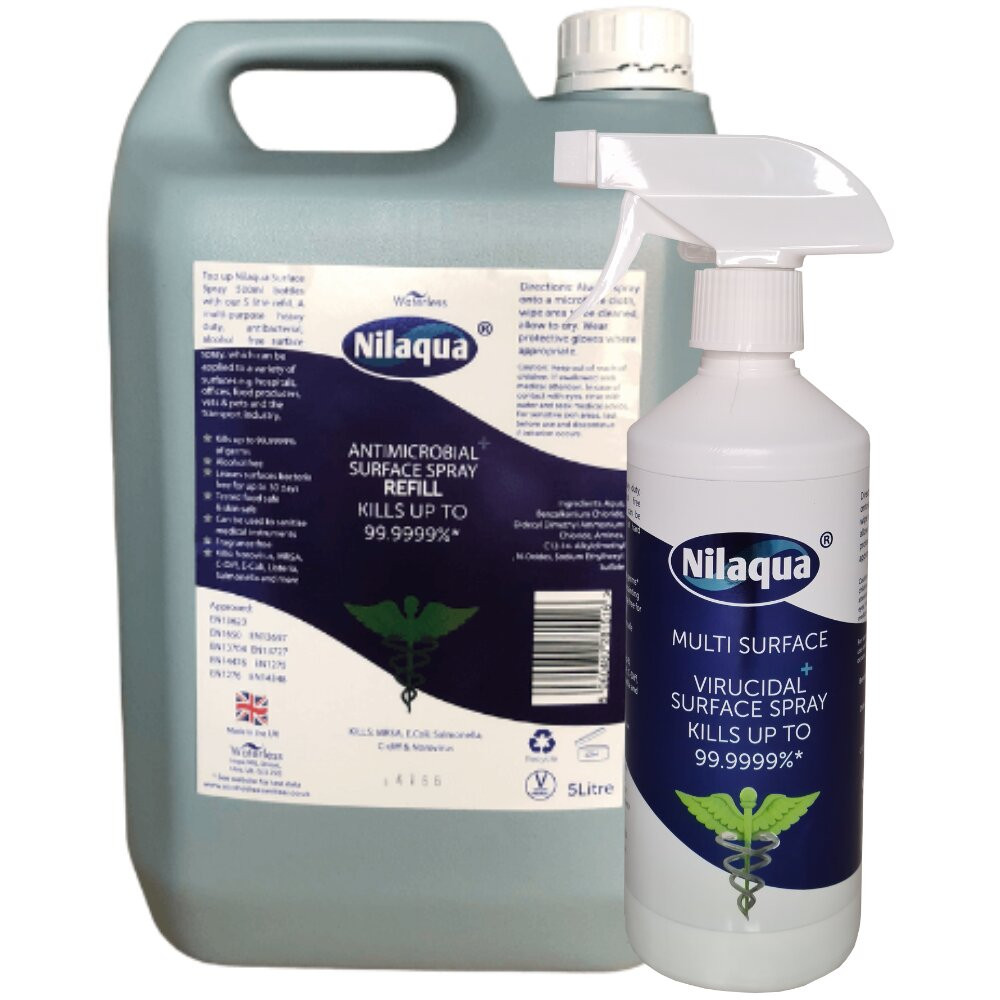 Product Image 1 - NILAQUA ANTIMICROBIAL SURFACE CLEANER
