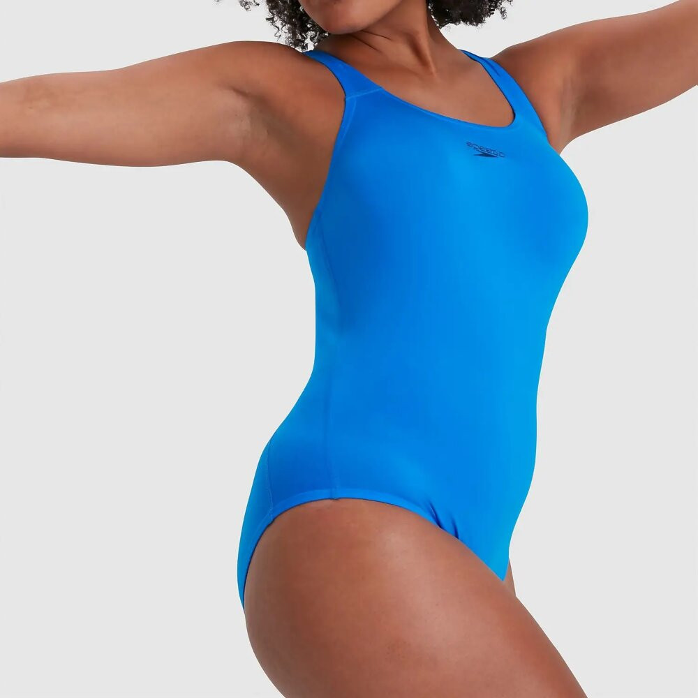 SPEEDO ECO ENDURANCE+ MEDALIST SWIMSUIT - NEON BLUE - Adult Women's Swimwear  - J. P. Lennard Ltd