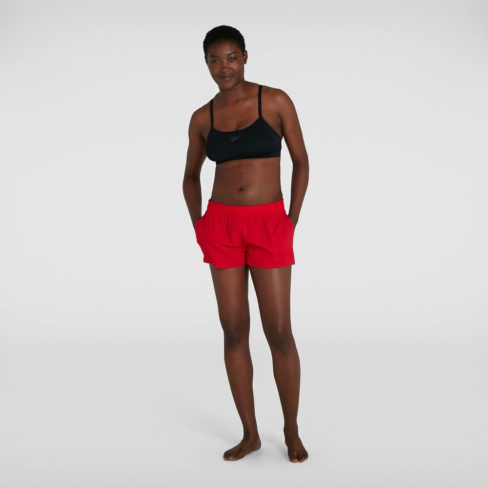 Product Image 5 - SPEEDO WOMENS SWIM SHORTS - RED (LARGE)
