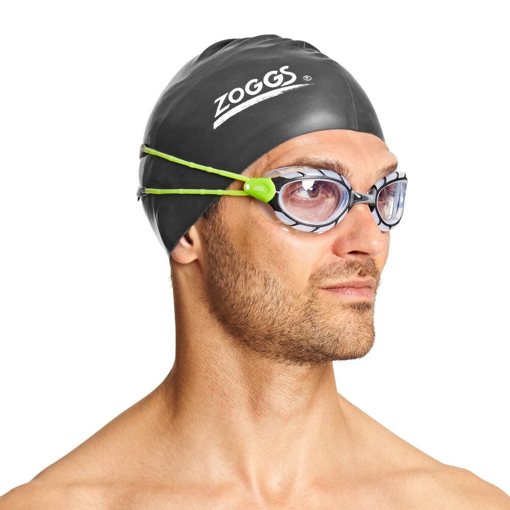 Product Image 5 - ZOGGS PREDATOR GOGGLES - BLACK/GREEN/CLEAR LENS