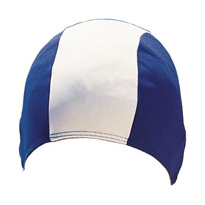 Product Image 1 - POLYESTER SWIM CAPS - BLUE/WHITE