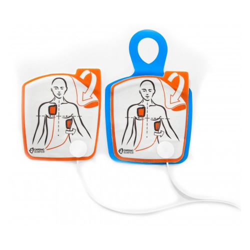 Product Image 1 - POWERHEART ADULT G5 AED DEFIB ELECTRODES C/W CPR DEVICE (PAIR)