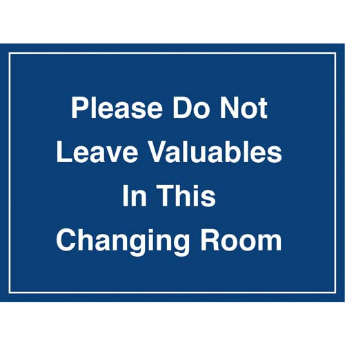Product Image 1 - PLEASE DO NOT LEAVE VALUABLES SIGN