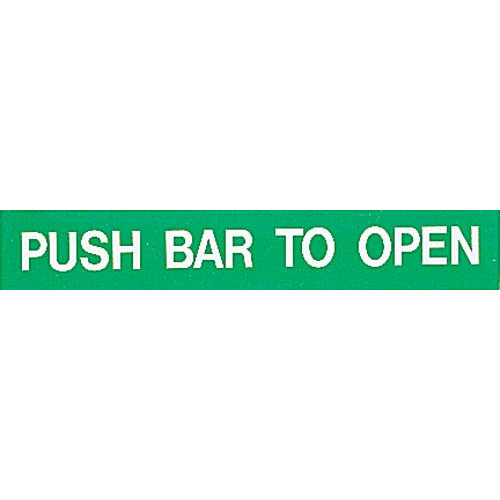Product Image 1 - PUSH BAR TO OPEN SIGN