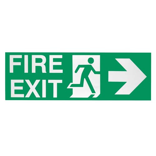 Product Image 1 - FIRE EXIT SIGN - RIGHT
