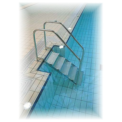Product Image 1 - EASY ACCESS POOL LADDER (495mm WIDE)