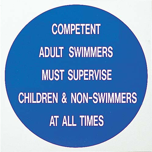 Product Image 1 - COMPETENT ADULT SWIMMERS SIGN