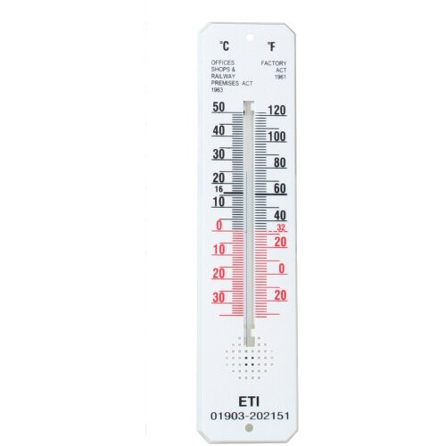 AIR THERMOMETER (75 x 380mm) - TDS / Temperature / pH - J. P. Lennard Ltd