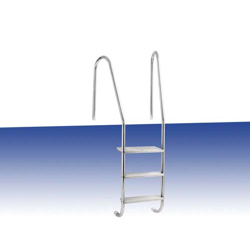 Product Image 1 - STANDARD POOL ACCESS LADDER - 4-TREAD ('A' 1304mm)
