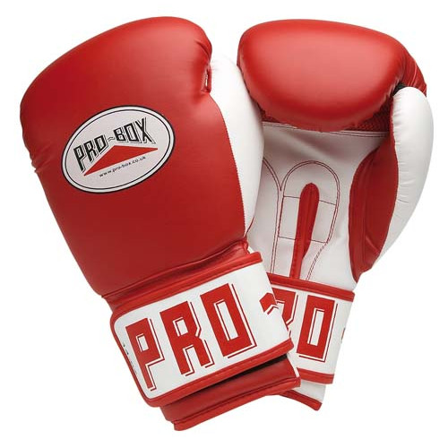 Product Image 1 - PRO-BOX CLUB ESSENTIALS TRAINING GLOVES - RED (10oz)