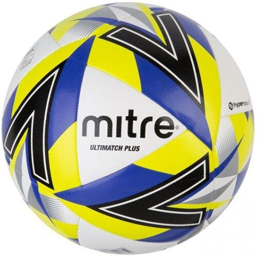 Product Image 1 - MITRE ULTIMATCH PLUS FOOTBALL - WHITE (Size 5)