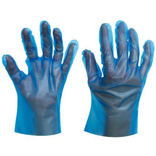 Product Image 1 - HYBRID TPE GLOVES - BLUE (LARGE)