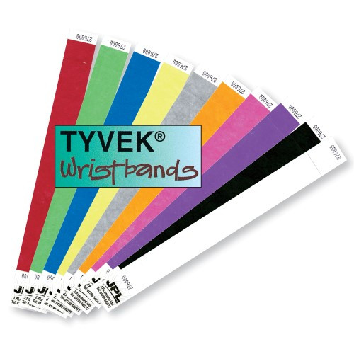 Product Image 1 - TYVEK WRIST BANDS