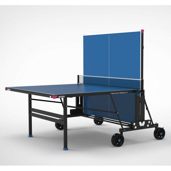 Product Image 3 - BUTTERFLY SPIRIT L19 ROLLAWAY INDOOR TABLE TENNIS TABLE - BLUE (19mm)