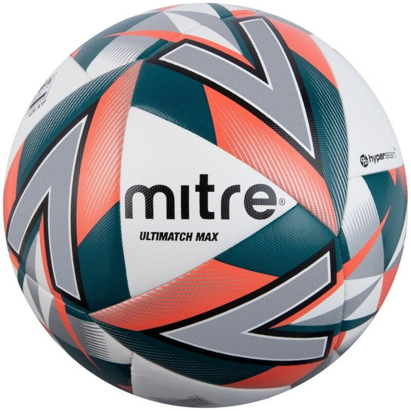 Product Image 1 - MITRE ULTIMATCH MAX FOOTBALL - WHITE (Size 5)