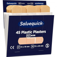 SALVEQUICK PILFERPROOF PLASTIC PLASTERS