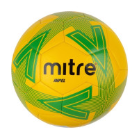 MITRE IMPEL FOOTBALL - YELLOW / GREEN (SIZE 3)