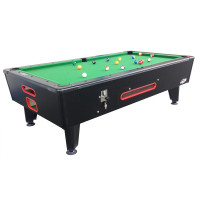 TOP COIN OPERATED POOL TABLE - GREEN CLOTH (200cm / 7ft)