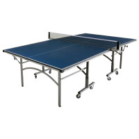 BUTTERFLY EASIFOLD ROLLAWAY OUTDOOR TABLE TENNIS TABLE - BLUE (12mm)