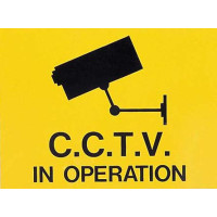 CCTV IN OPERATION SIGN