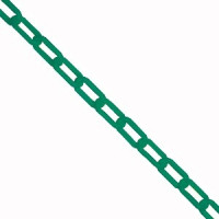 PLASTIC CHAIN LINK - GREEN (25m)