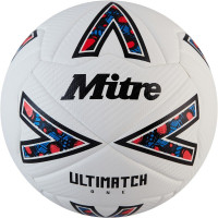 MITRE ULTIMATCH ONE FOOTBALL - WHITE (Size 5)