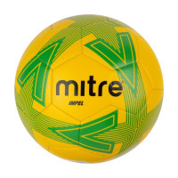 MITRE IMPEL FOOTBALL - YELLOW / GREEN (SIZE 5)