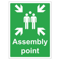 ASSEMBLY POINT SIGN (300 x 400mm)
