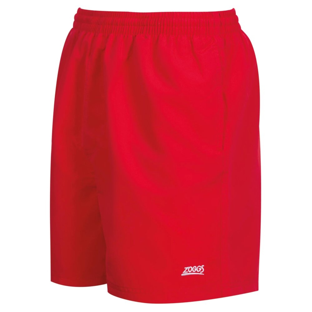 ZOGGS PENRITH MENS SHORTS - RED - Adult Men's Swimwear - J. P. Lennard Ltd