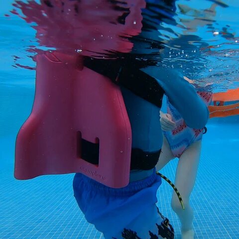Using AquaPlane as a back float 1